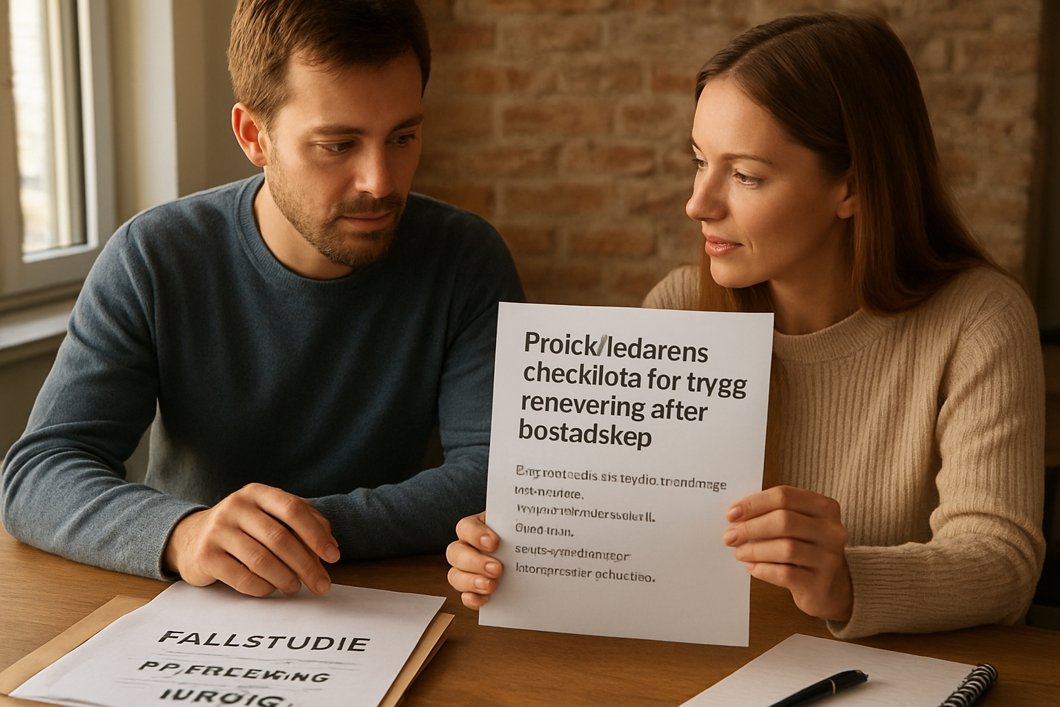 Projektledarens checklista för trygg renovering efter bostadsköp